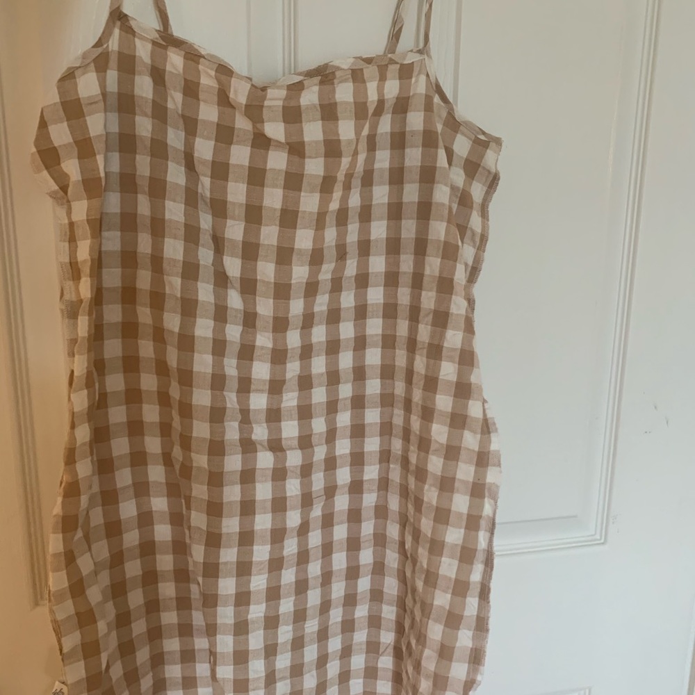 Nasty gal check dress